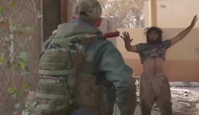 نتيجة بحث الصور عن اعتقال داعشي في الموصل