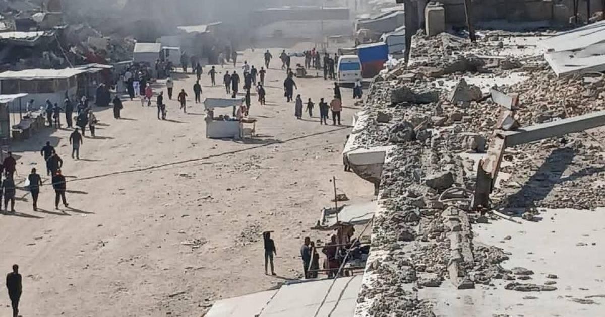 شهيد وإصابات بقصف الاحتلال لنقطة شرطة شمال مدينة غزة
