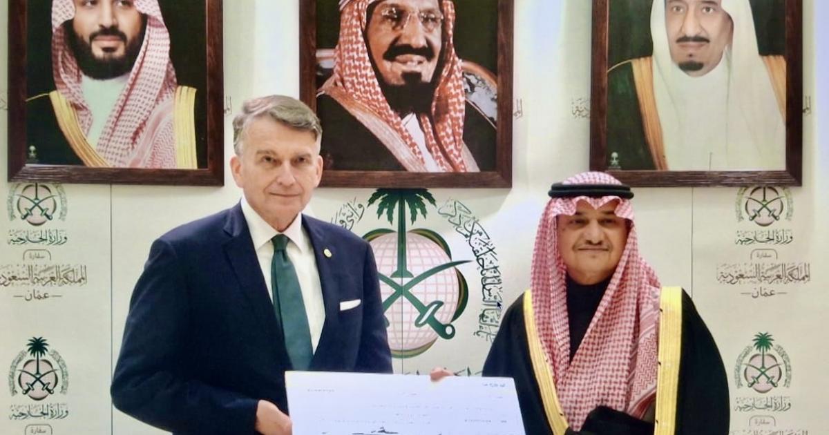 السعودية تُسلّم الأونروا مساهمتها السنوية بقيمة مليوني دولار