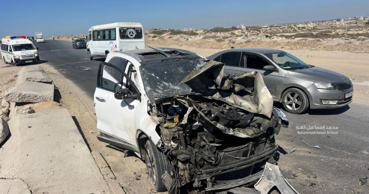 شهيد وإصابات في غارة استهدفت مركبة وسط قطاع غزة