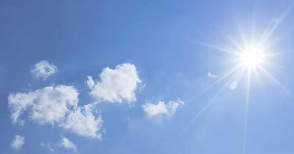 انخفاض طفيف على درجات الحرارة اليوم وارتفاع تدريجي حتى نهاية الأسبوع
