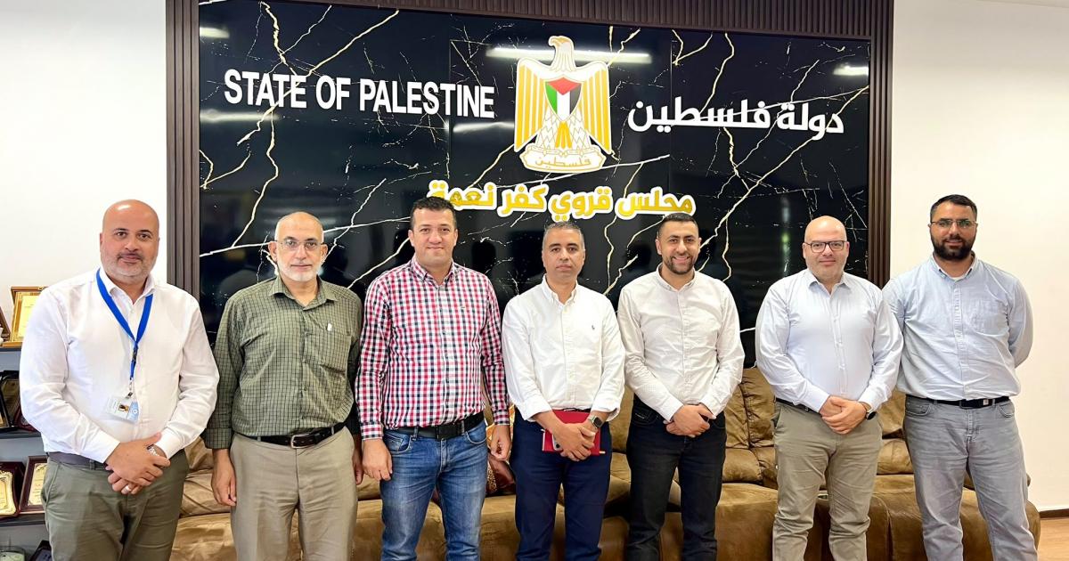 مصلحة مياه محافظة القدس ومجلس قروي كفر نعمة يبحثان تعزيز التعاون واستدامة الخدمات وتطويرها