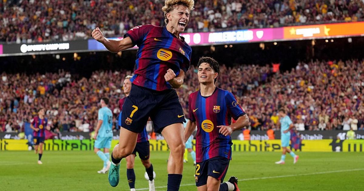 برشلونة ينفرد بصدارة الدوري الإسباني بثنائية أمام بلباو