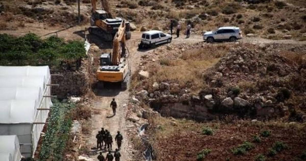 الاحتلال يصدر أمراً عسكرياً للاستيلاء على 94.79 دونماً في دير نظام شمال غرب رام الله