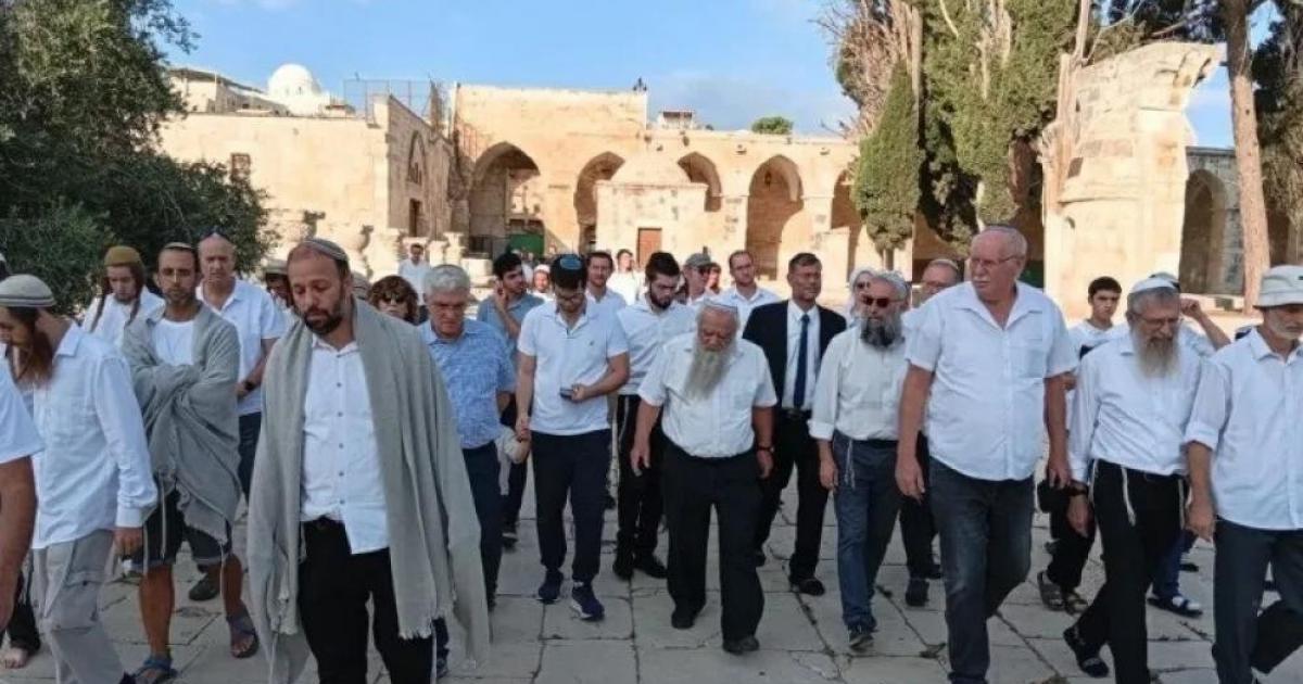 محافظة القدس: 11,409 مستوطنين اقتحموا الأقصى خلال موسم الأعياد العبرية