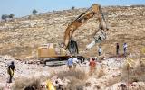الاستيلاء على اراضي الفلسطينيين في الضفة الغربية