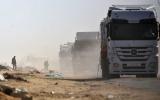 الجيش الاسرائيلي وادخال المساعدات