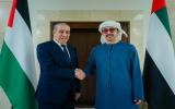 حسين الشيخ وعبد الله بن زايد