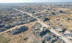 An_aerial_view_showing_destruction_in_Rafah_after_Israeli_forces_withdrawal_and_as_the_ceasefire_took_hold,_Gaza_Strip.jpg