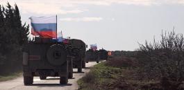 تسير دوريات روسية في منبج 