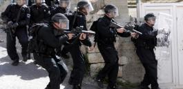 الشرطة الاسرائيلية في الاقصى  