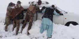 الثلوج في باكستان 