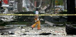 انفجار ضخم بمجمع تجاري في ولاية فلوريدا الامريكية 