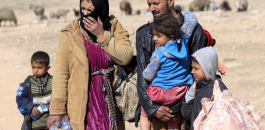 قافلة مساعدات للنازحين في الموصل 