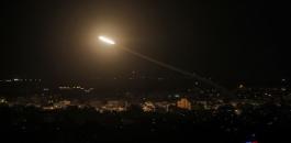 اطلاق صواريخ من غزة 