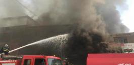 الدفاع المدني يخمد حريق بمسجد في نابلس