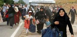 اللاجئيين السوريين يعودون الى بلادهم 
