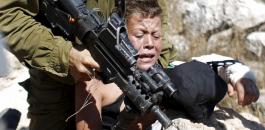 الاطفال الفلسطينيين تعرضوا للضرب من قبل الجيش الاسرائيلي 