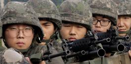 مجندة في الجيش الكوري الشمالي 