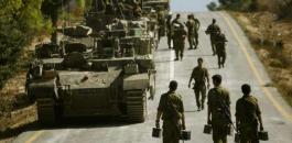 الجيش الاسرائيلي على حدود لبنان 