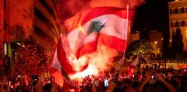 سعد الحريري  والتظاهرات في لبنان 