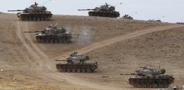 تركيا تنشر الدبابات على الحدود مع سوريا 