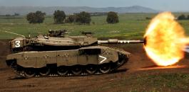 مناورات عسكرية للجيش الاسرائيلي 