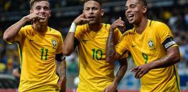 منتخب البرازيل والبطاقات الحمر في كأس العالم 