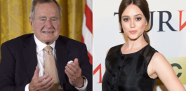 جورج بوش يتحرش جنسيا 