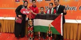 طفل فلسطيني يفوز بالذكاء العقلي 