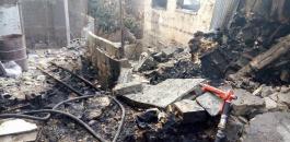 تفجير منزل عائلة الشهيد عادل عنكوش في دير أبو مشعل