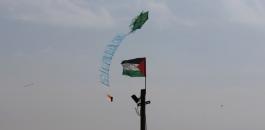 طائرات ورقية تحمل ميلتوف في غزة 