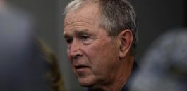بوش والتظاهرات في اميركا 