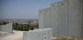 بناء جدار عازل في بلدة يعبد 