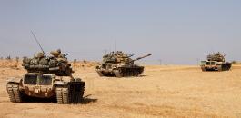 الجيش التركي والجيش السوري 