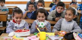 تعطيل مدارس اونروا في قطاع غزة 