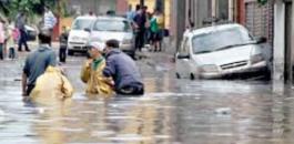 الامطار في ليبيا والفيضانات في الجزائر 