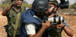 اعتقال الصحافيين الفلسطينيين