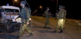 الجيش الاسرائيلي والفلسطينيين في الضفة الغربية 