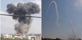 القصف الاسرائيلي على غزة  