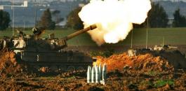 المدفعية الاسرائيلية 