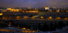 اضاءة القدس بالكهرباء الاردنية 