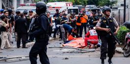 أسرة كاملة من زوج وزوجة وأطفالهما يشنون هجوم انتحارياً في اندونيسيا
