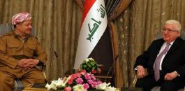 لقاء بين الرئيس العراقي وبرزاني 