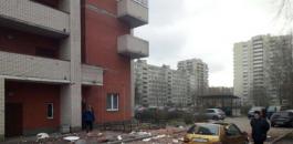 انفجار في مبنى سكني بسان بطرسبرغ 