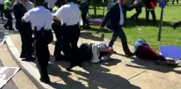هجوم حراس الرئيس التركي على متظاهرين في واشنطن 