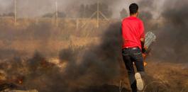 إصابة شابين برصاص الاحتلال في قطاع غزة