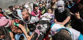 10 إصابات برصاص الاحتلال بمواجهات مع الاحتلال على حدود غزة