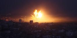 قصف اسرائيلي يستهدف غزة 