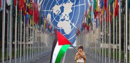 الامم المتحدة ولدعم الدولي لفلسطين 